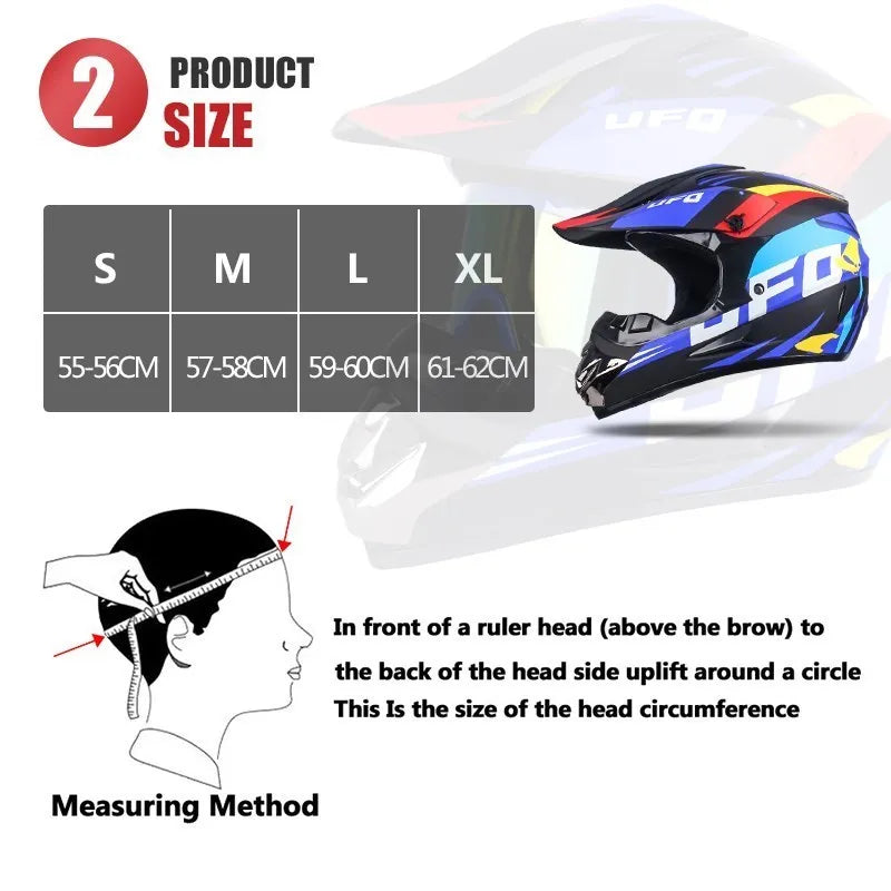 50-Casco moto fuoristrada DOT Racing | Off-Road DOT Racing Helmet