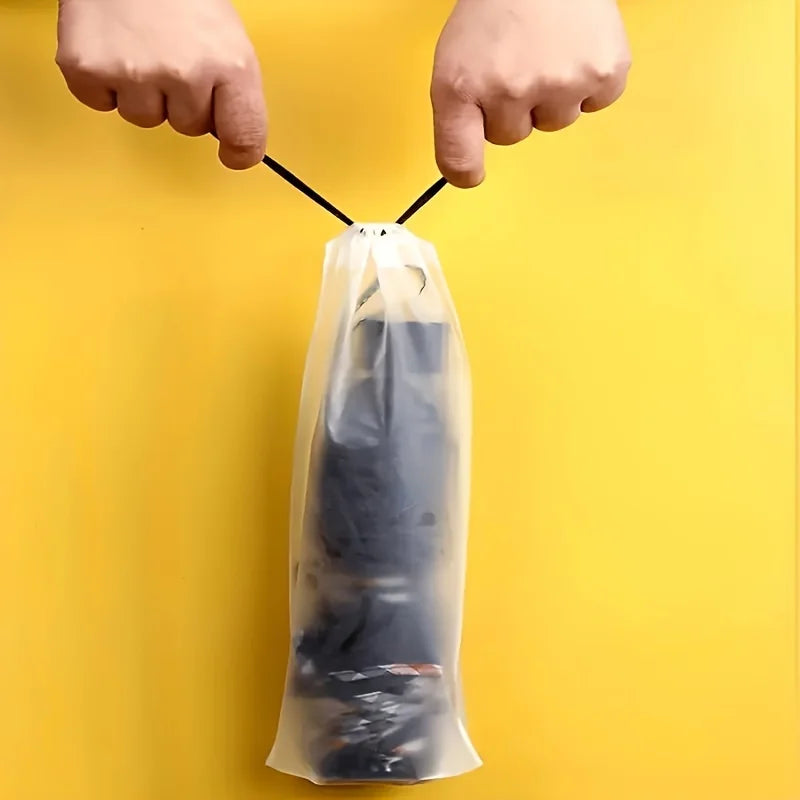 Transparent Waterproof Umbrella Storage Bag Organizer Umbrella Accessories Portable Reusable Drawstring Bag Home Storage bag