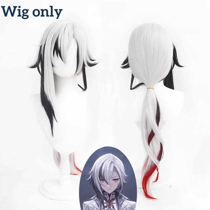 90-Costume Cosplay Arlecchino Fatui Harbinger Genshin Impact Donna