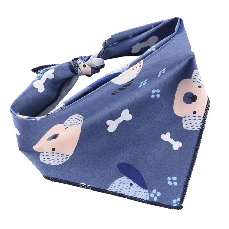 05-Collare Bandana per Cani Mini – Morbido e Colorato