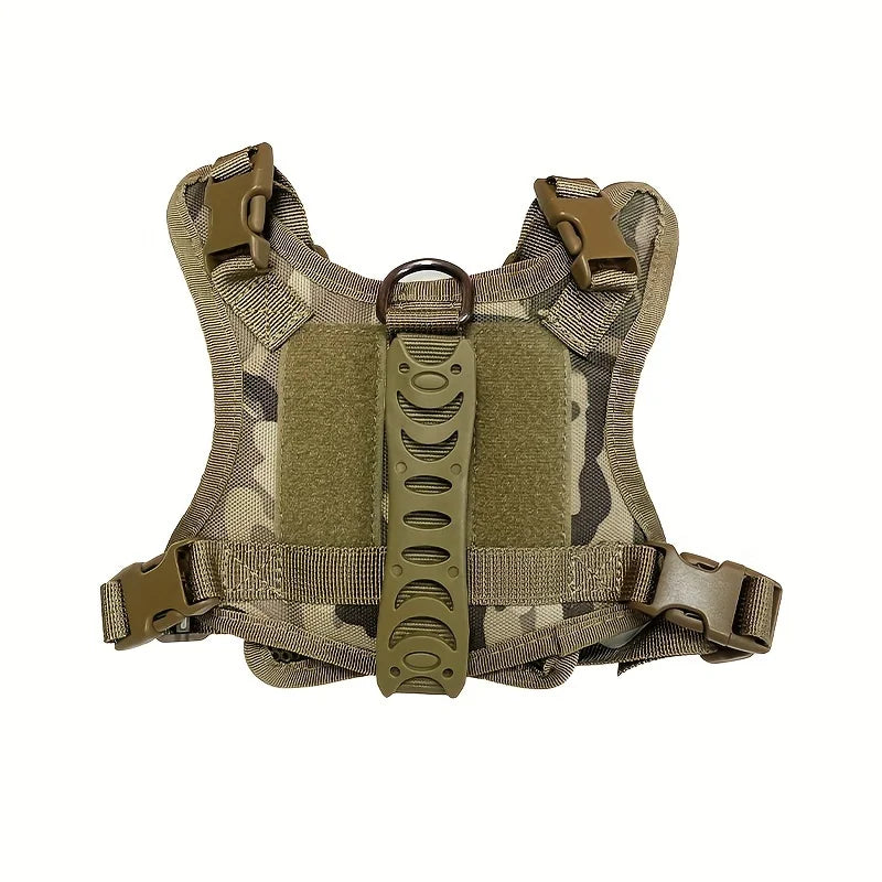 03-Gilet Tattico Regolabile per Cani Piccoli – Outdoor & Allenamento