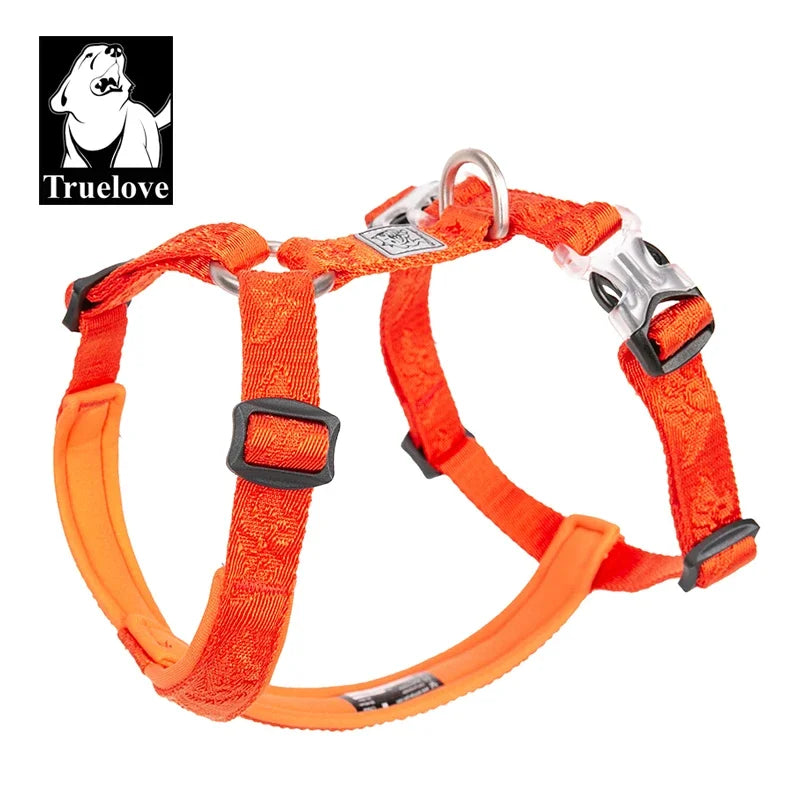 TRUELOVE Pettorina Hairy Usag Premium Trail Runner No-Pull Dog Harness 3M Reflective Straps Dog Ultra Comfortable Cross Country YH1801