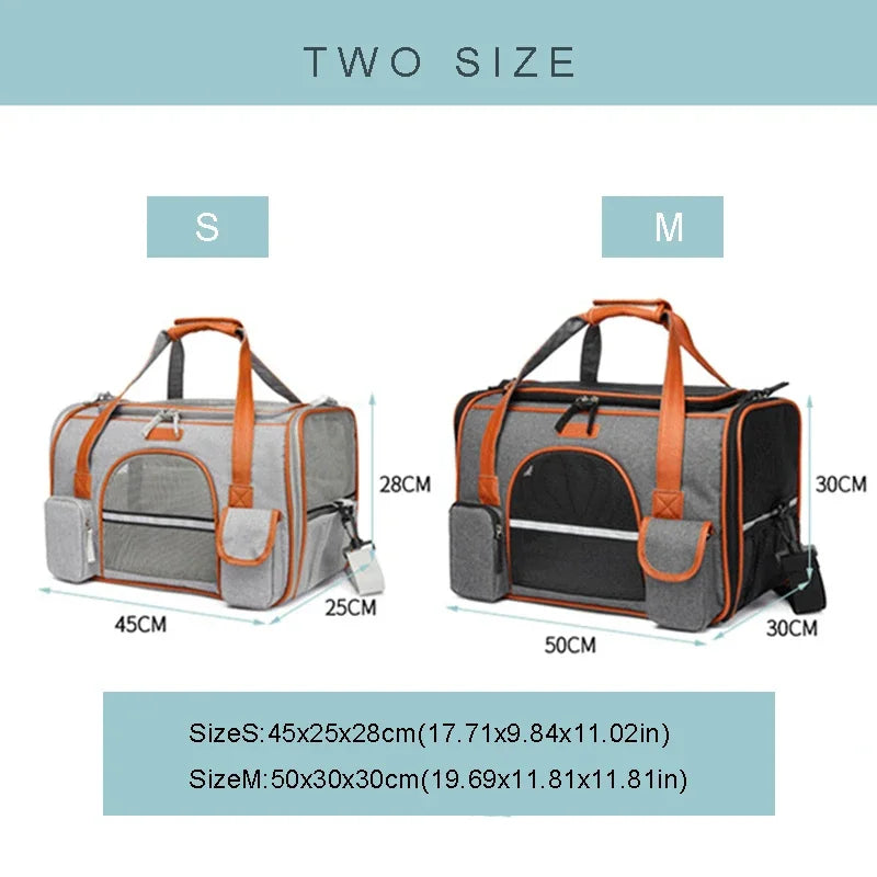 Trasportini Crossbody Dog Bag Pet Backpack Crossbody Bag Solid Color Multipurpose Shoulder Bag Pet Carrier For Cats Dogs Stuff Dog Carrier