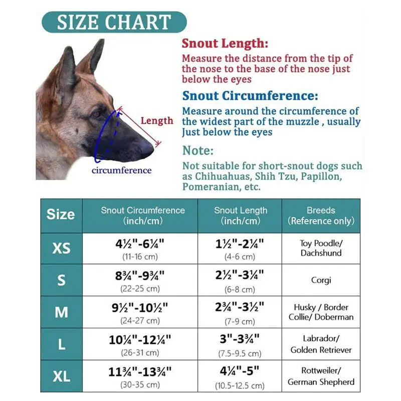 Pet Dog Adjustable Mask Bark Bite Mesh Mouth Muzzle Grooming Anti-bite Stop Chewing Muzzle Pets Accessories