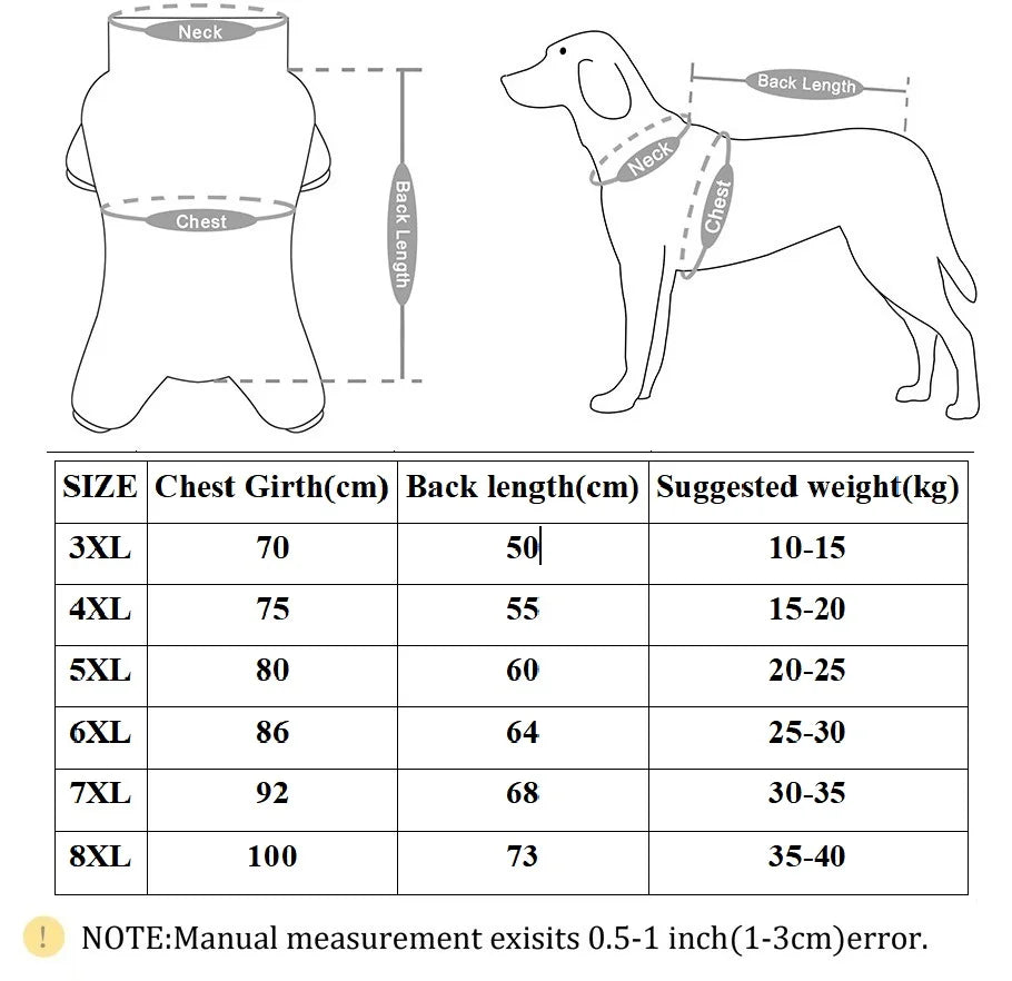 Vestiti per cani Autumn and winter sweaters for Big Dogs Two Legged Dog Sweater Spring Medium-sized Dog Pet Clothing Big Dog Clothing