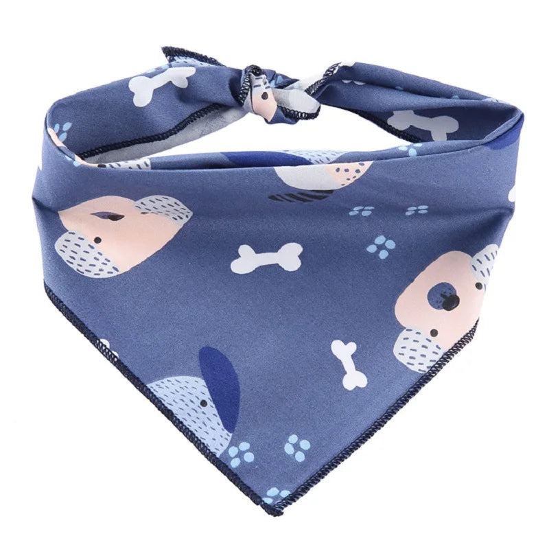 05-Collare Bandana per Cani Mini – Morbido e Colorato