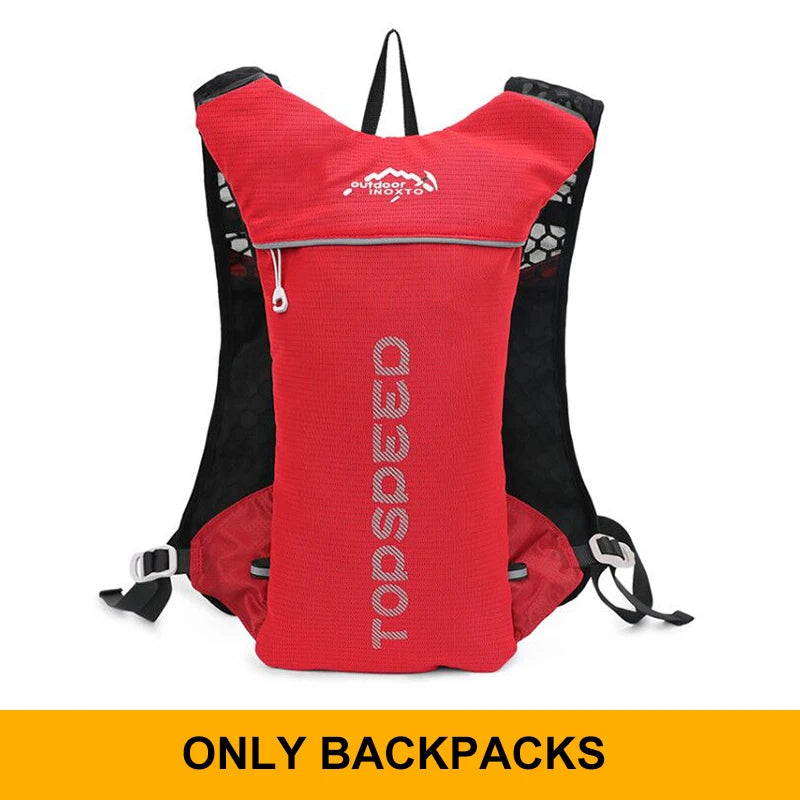 01-Zaino Trail Running 5L ultraleggero con sacca idrica 2L