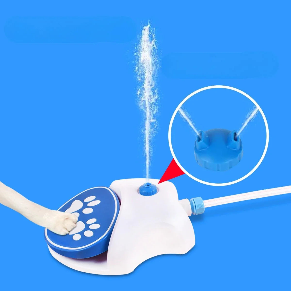 04-Fontanella a Pedale per Cani e Gatti – Gioco e Acqua Fresca