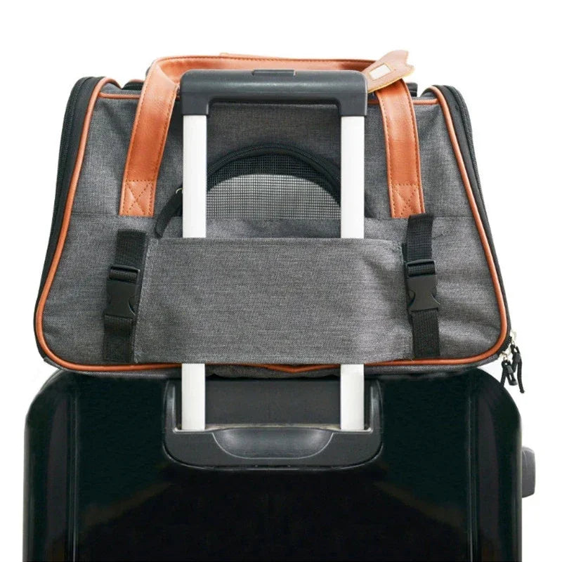 Trasportini Crossbody Dog Bag Pet Backpack Crossbody Bag Solid Color Multipurpose Shoulder Bag Pet Carrier For Cats Dogs Stuff Dog Carrier