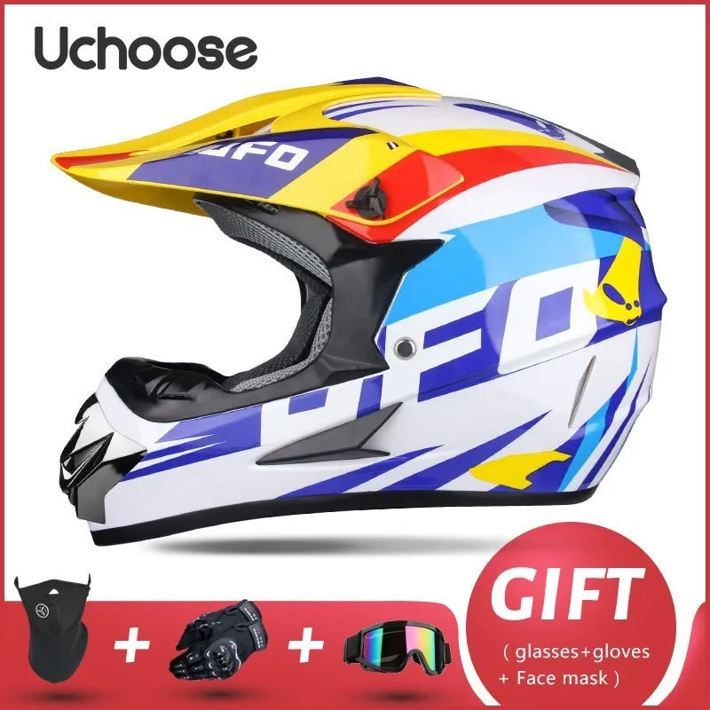 50-Casco moto fuoristrada DOT Racing | Off-Road DOT Racing Helmet