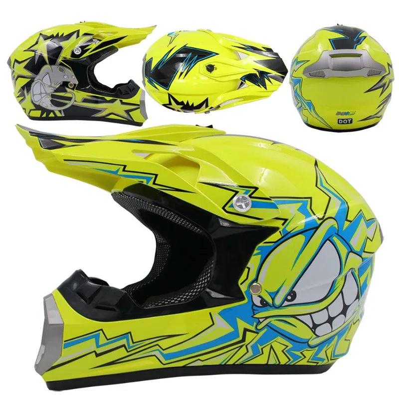 50-Casco motocross off-road integrale – leggero e resistente