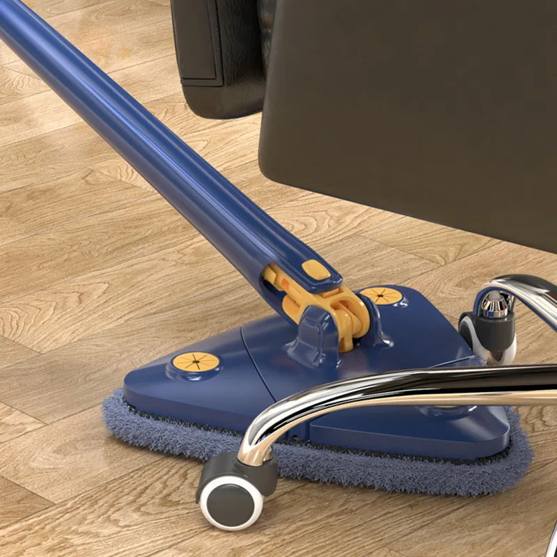 Triangular Mop Clean Tiles Extendable Triangle 360° Swivel Mop Floor Cleaning Squeeze Mops Self-spin Wall Ceiling Cleaning Tools