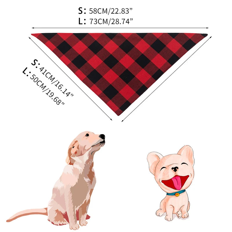 05-Collare Bandana per Cani Mini – Morbido e Colorato