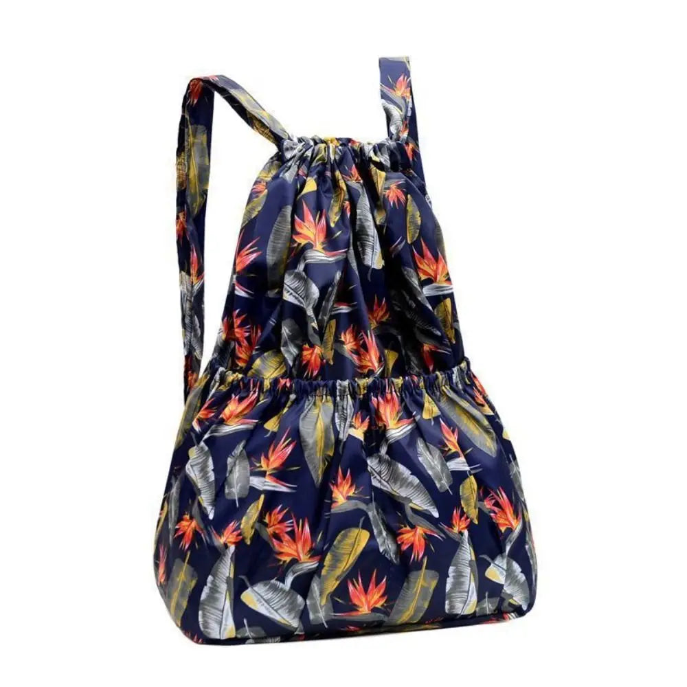 01-Zaino Borsa Pieghevole Impermeabile – Spesa & Tempo Libero 🌸