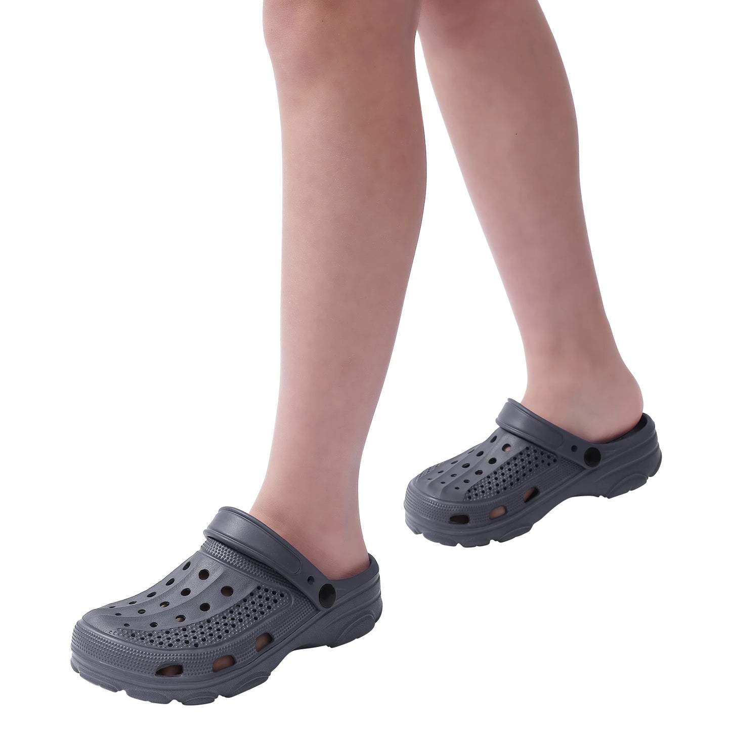 Shevalues Fashion Men Clogs Slippers Casual Hole Beach Sandals Outdoor Men Garden Shoes Summer Soft Sandals Home Bathroom Slides
