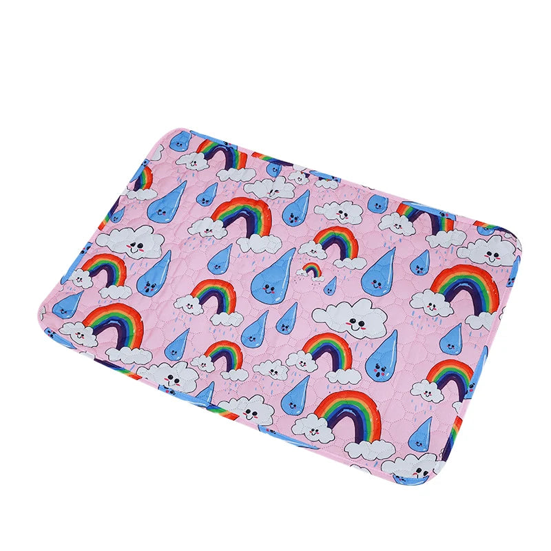 Tappetini Washable Pet Pee Pad Pet Diaper Mat Reusable Mats for Dogs Dog Bed Urine Washable Dog Training Pad Four Seasons Pet Mat Urine