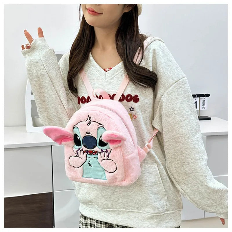 01-Zaino Stitch Kawaii | Cartoni animati, scuola e tempo libero