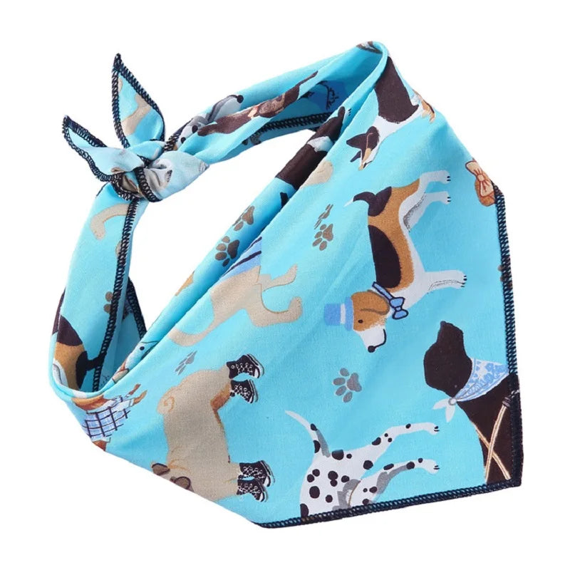 05-Collare Bandana per Cani Mini – Morbido e Colorato