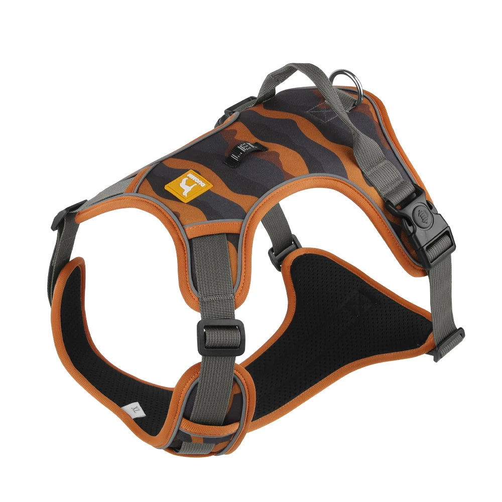 Pettorina Medium Large Dog Harnesses Collar Labrador Army Reflective Adjustable Harness Oxford Cloth Pet Vest Training Hound Walk the Dog