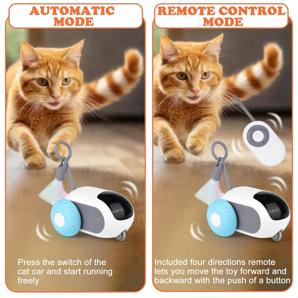 04-Giocattolo Interattivo per Gatti – Movimento Automatico e Apprendimento