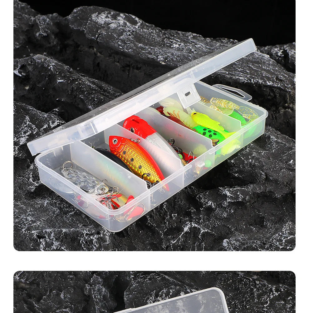 26-Kit esca da pesca 78 pezzi Set completo.