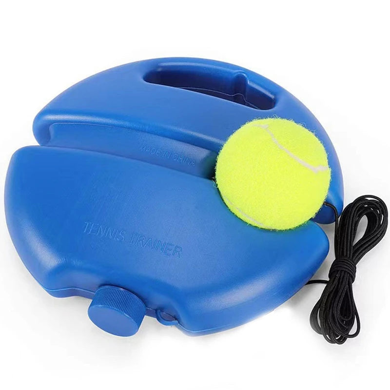 1set Tennis Trainer Professional Training Primary Tool Self-study Rebound Ball Exercise Tennis Ball Indoor Tennis Practice Tool