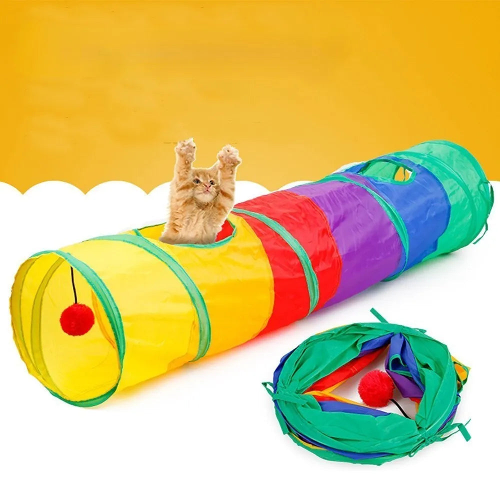 04-Gioco-tunnel interattivo per animali di piccola taglia*