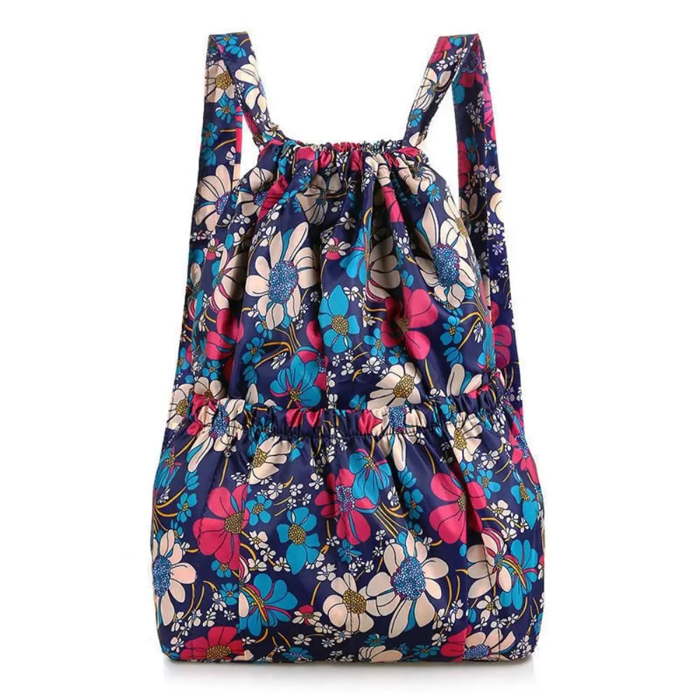 01-Zaino Borsa Pieghevole Impermeabile – Spesa & Tempo Libero 🌸