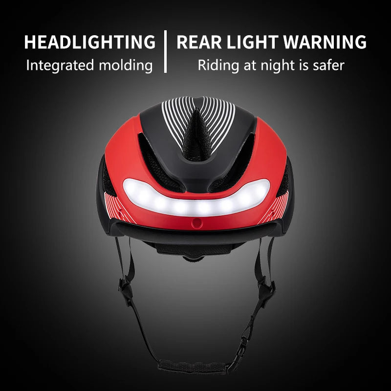50-Casco da Bici con Luci LED – Horntour Ride | Sicurezza e Stile