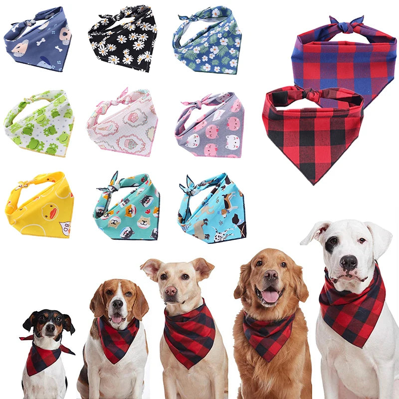 05-Collare Bandana per Cani Mini – Morbido e Colorato