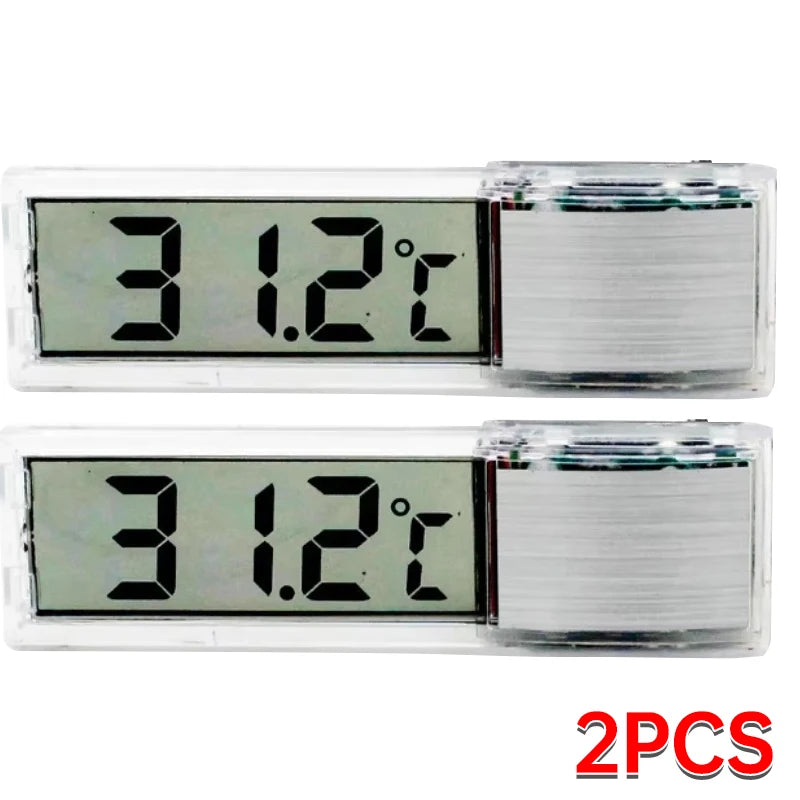 1PCs Electronic LCD Digital Fish Tank Temperature Aquarium Thermometer Measurement Fish Tank Temp Meter Aquarium Accessories