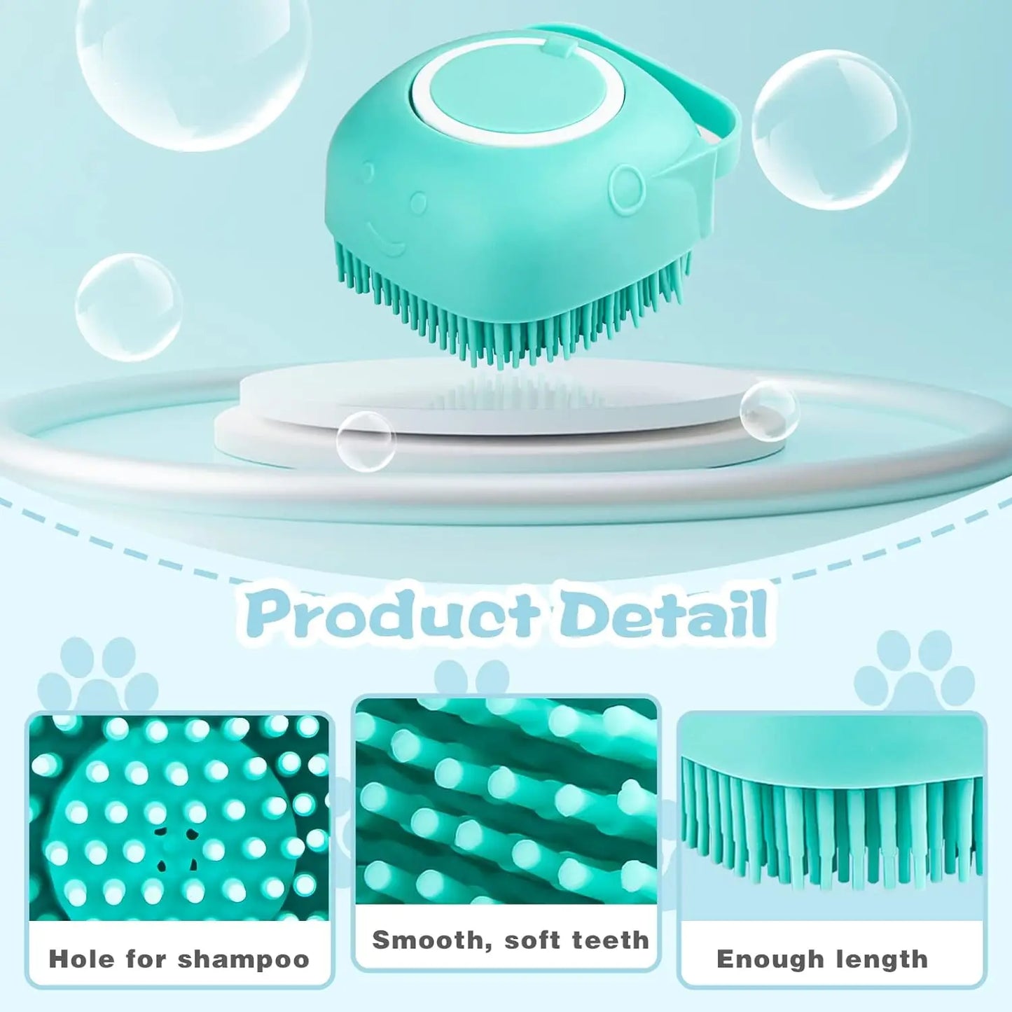 Pet cleaning supplies accessories cat and dog shower brushes pet nail clippers files cat and dog finger toothbrushes