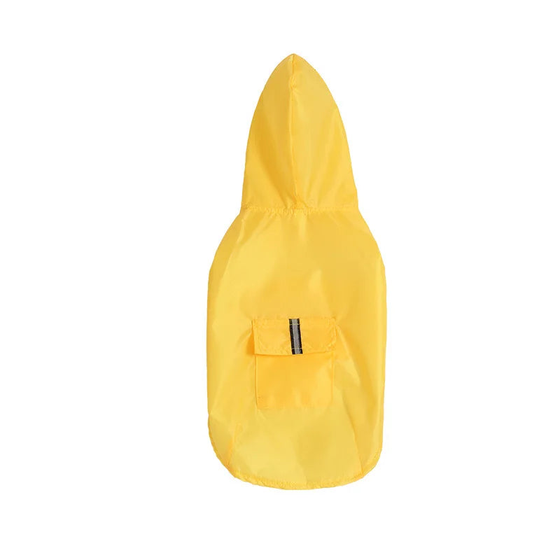 Vestiti Big dog raincoat reflective waterproof windproof hooded raincoat large dog clothing outdoor raincoat dog clothing jacket