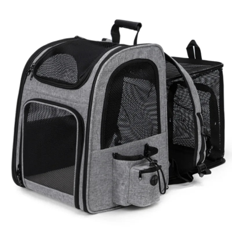 Trasportino Pet Bag Suitcase Foldable dog bag Portable expandable large capacity Removable Backpack Cat Bag Suit for 8kg Pet
