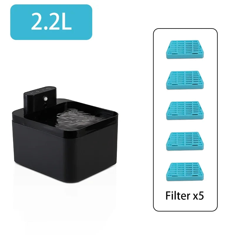 001-Dispenser Automatico Acqua per Gatti – Wireless & Smart