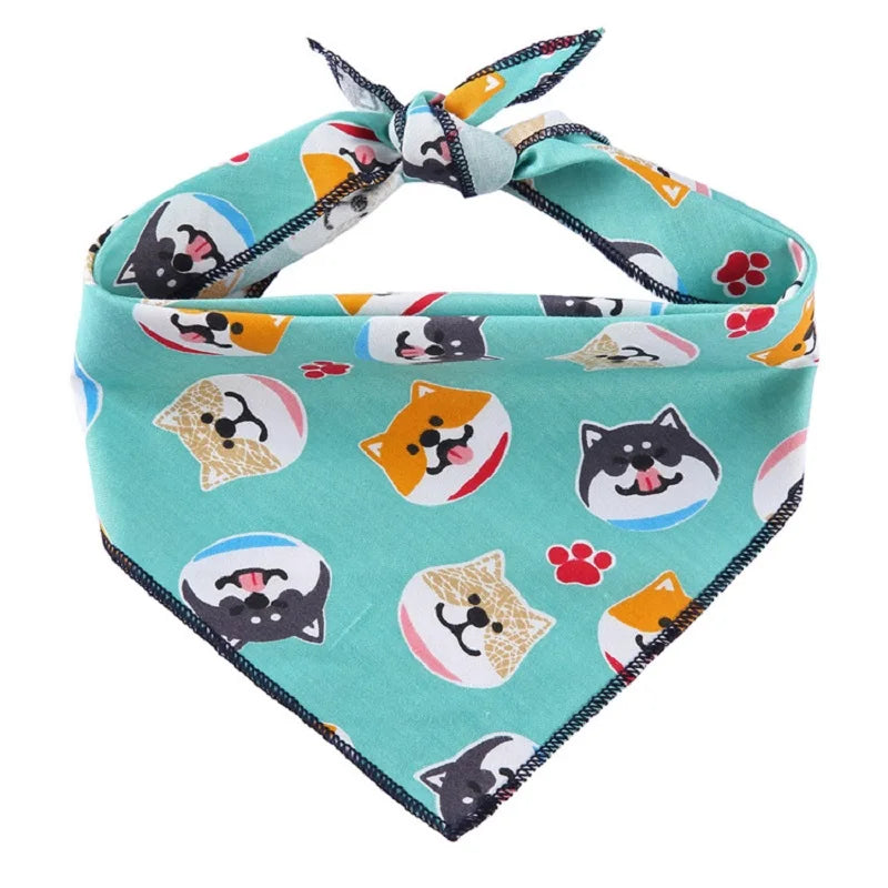 05-Collare Bandana per Cani Mini – Morbido e Colorato