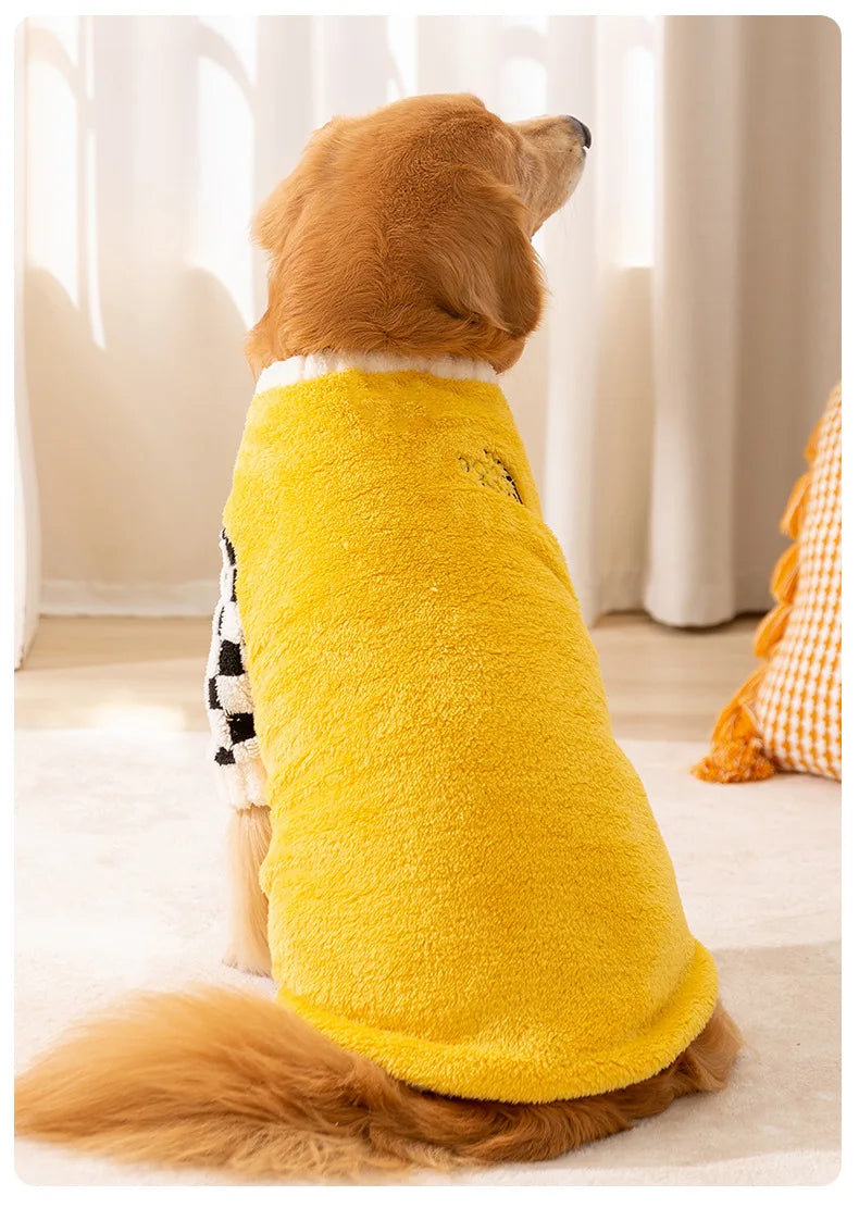 Vestiti per cani Autumn and winter sweaters for Big Dogs Two Legged Dog Sweater Spring Medium-sized Dog Pet Clothing Big Dog Clothing