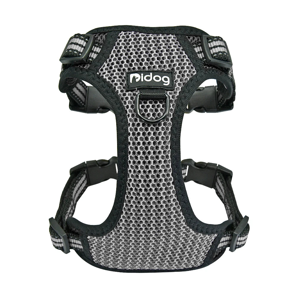 03-Pettorina Regolabile Riflettente per Cani – Comoda Sicura Disponibile in Vari Colori