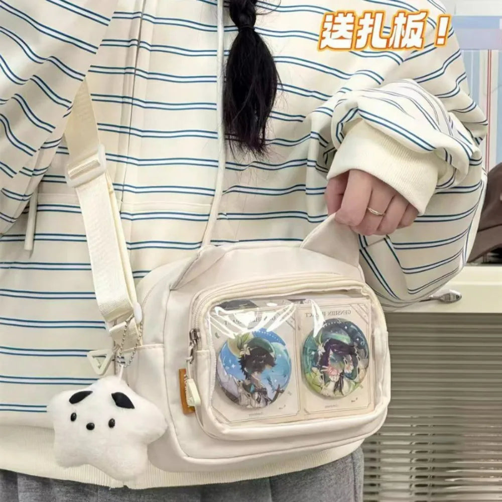 001-Borsa trasparente - cartoni animati