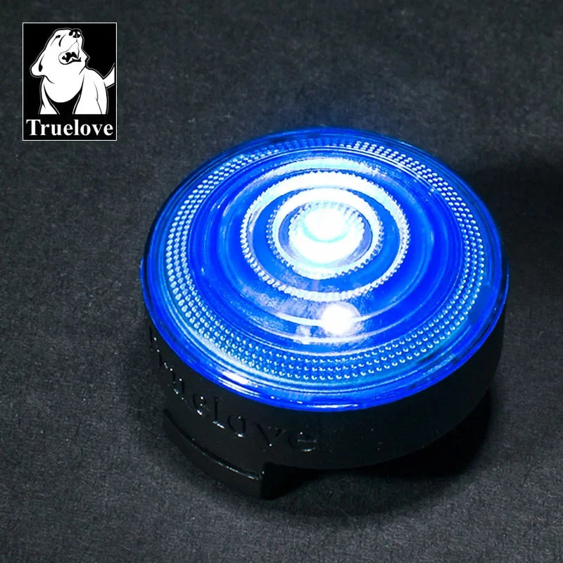 Truelove Luce LED di sicurezza per zaino con imbracatura per collare da indossare per animali domestici con batteria resistente all'acqua e lunga durata continua TLD19101