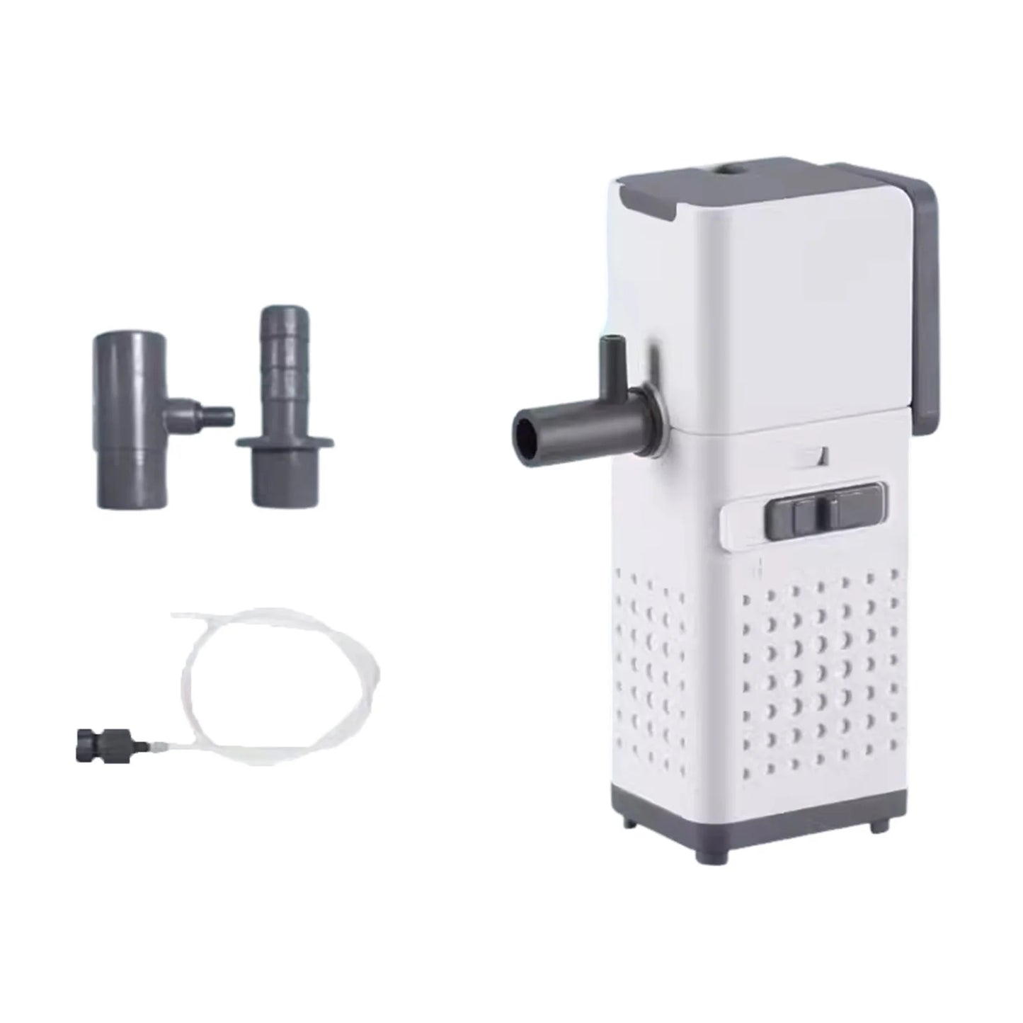 25-Filtro per Acquario – Sistema 3-in-1 Silenzioso con Portata Regolabile.l