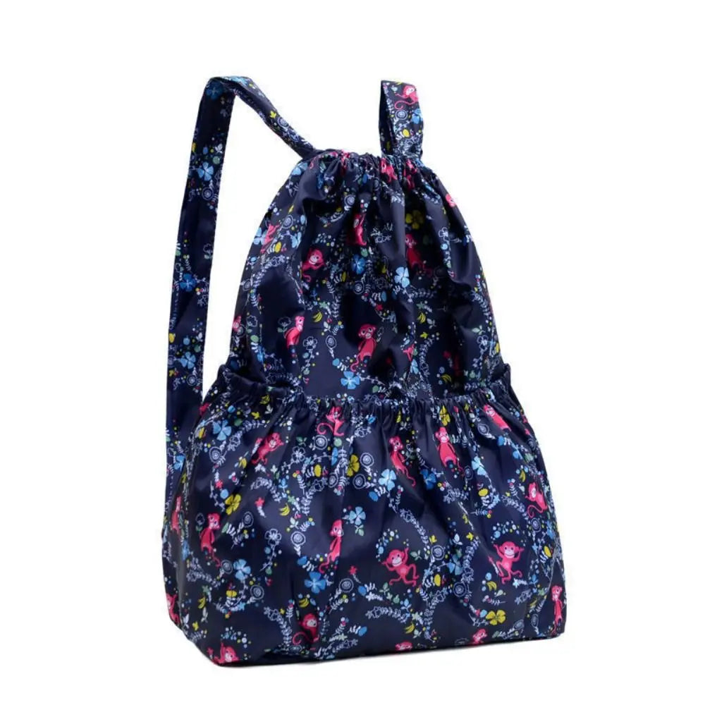 01-Zaino Borsa Pieghevole Impermeabile – Spesa & Tempo Libero 🌸
