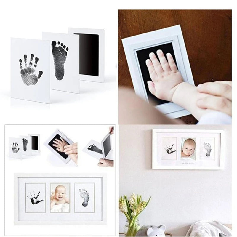 1PC Pet Dog Cat Baby Handprint Footprint Contactless Stamp Pad 100% Non-toxic and Mess-free Ink Pads Kits for DIY Photo Prints