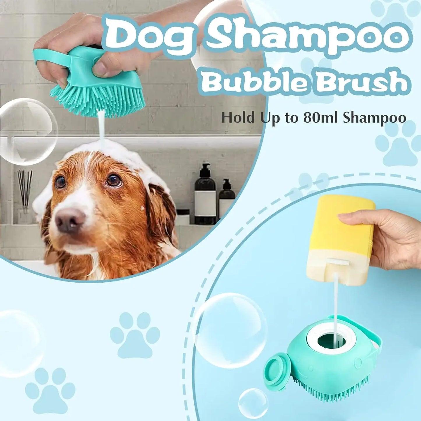 Pet cleaning supplies accessories cat and dog shower brushes pet nail clippers files cat and dog finger toothbrushes