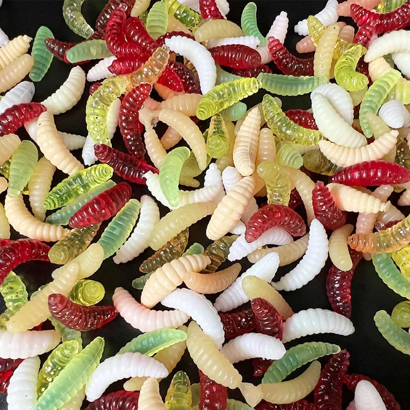 26- Verme di Gomma Grub Vermi Finti.
