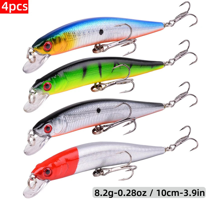 26-Fishing Lures Kit esche artificiali.