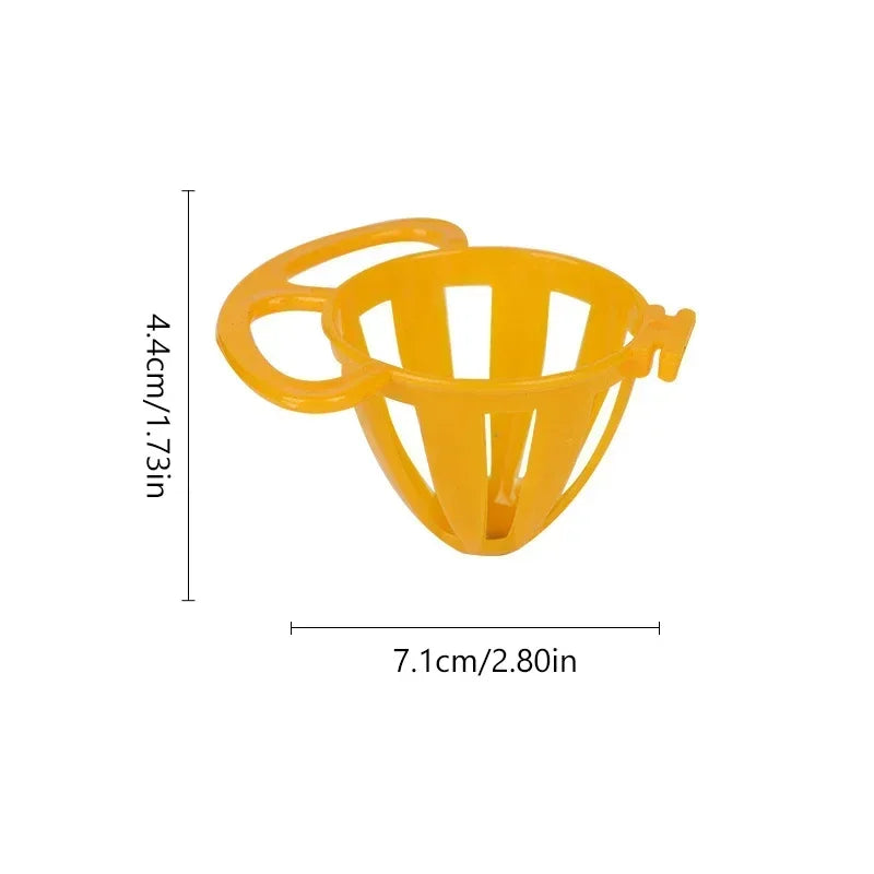 1pcs Bird Parrot Feeder Cage Fruit Vegetable Holder Cage Accessories Hanging Basket Container Toys Pet Budgie Cage Supplies