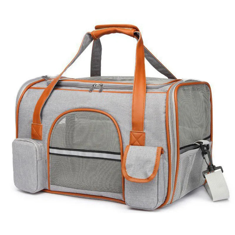 Trasportini Crossbody Dog Bag Pet Backpack Crossbody Bag Solid Color Multipurpose Shoulder Bag Pet Carrier For Cats Dogs Stuff Dog Carrier