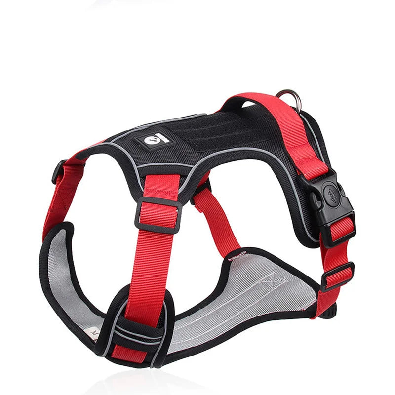Pettorina Military Dog Breathable Harness Pet German Shepherd Training Reflective Vest Tactical Dog Lightness Harness For Dogs Accessories