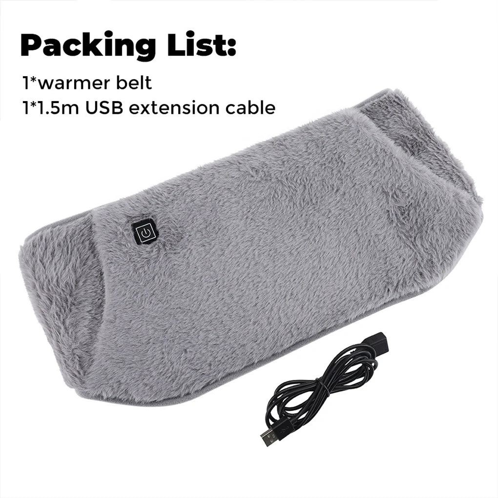 Winter Electric Graphene Heating Pad Cold-Proof Uterine Belt Cold-Proof Hand Waist Warming Pad USB Recharging Abdominal Warmer
